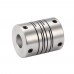 GIG28.5x38 Flexible Stainless Steel Coupling 6mm-14mm Coupler Diaphragm Coupling for Encoder Step Motor CNC