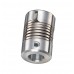 GD26x50 Spring Coupling 6mm-12mm Flexible Coupler for Servo Step Motor Encoder CNC