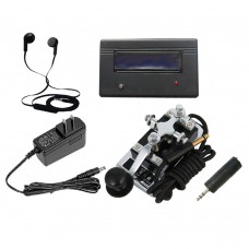 Morse Code Shortwave Radio CWJ-2 Telegram CW Trainer Oscillator+Earphone+Key+Power Supply