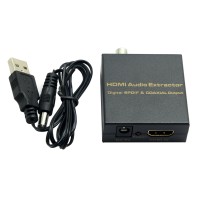 Mini HDMI Audio Extractor Splitter Digital Spdif Coaxial Output Adapter Converter