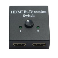 HDMI Bi-Direction Switch Switcher Converter Support HDMI 1920x1080P for TV DVD