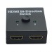 HDMI Bi-Direction Switch Switcher Converter Support HDMI 1920x1080P for TV DVD