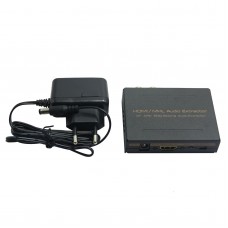 HDMI MHL Audio Extractor Splitter 4K ARC EDID Setting Audio SPDIF R/L  Extractor Converter