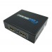 HDCP HDMI Splitter Full HD 1080p Video HDMI Switch Switcher 1X2 Split 1 in 2 Out Amplifier Dual Display for HDTV DVD PS3 Xbox