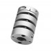 GW-19x34 Three Diaphragm Coupling 4mm-8mm Flexible Coupler for Servo Step Motor Encoder CNC