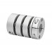 GW-19x34 Three Diaphragm Coupling 4mm-8mm Flexible Coupler for Servo Step Motor Encoder CNC