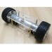 A-Type Two-Wheel Self-Balance Car Chassis Kit Car Chassis Frame for DIY Robot Model