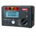 UNI-T UT521 LCD Digital Earth Ground Resistance Voltage Meter Tester 0-200V 0-2000Ohm