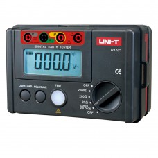 UNI-T UT522 LCD Digital Megger Earth Ground Insulation Resistance Tester Meter Lightning Rod Lightning Detector Low Tester