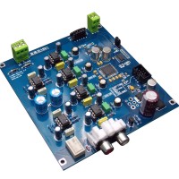 Semifinished AK4495EQ 32Bit DAC Decoder Board Dual Channel I2S DSD Input for Audio DIY