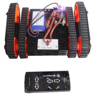 Multifunction Tank Chassis Rescue Platform Robot Assemble Toy Tracking Car Chassis for Arduino 