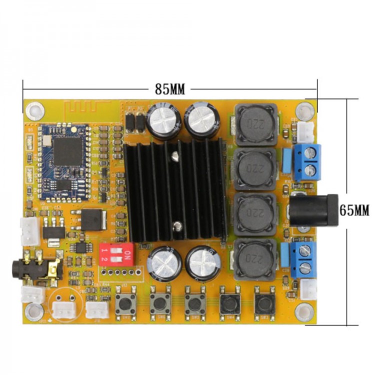 TDA7492 50W+50W Bluetooth 4.0 Amp Audio Receiver Digital Stereo ...
