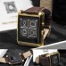 DM08 Waterproof Bluetooth Smart Watch Smartwaist Luxury Leather Business Wristwatch for Apple iPhone & Samsung Android Phone