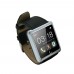 U10L Smart Watch Bluetooth Wristwatch Pedometer Sleep Tracker PU Leather for Android iOS Smartphone