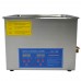 PS-50A 110V 220V Stainless Steel Ultrasonic Cleaner 40KHz 15L Digital Heater Timer Cleaning Equipment with Basket
