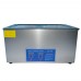  PS-70A 110V 220V Stainless Steel Ultrasonic Cleaner 420W 40KHz 19L Digital Heater Timer Cleaning Equipment with Basket