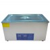  PS-70A 110V 220V Stainless Steel Ultrasonic Cleaner 420W 40KHz 19L Digital Heater Timer Cleaning Equipment with Basket