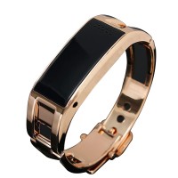 D8 Bluetooth Bracelet Smartwatch Smart Bangle Fashion Jewelry Luxury Watch for Android IOS System-Black