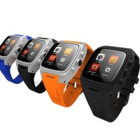 Dual Core Bluetooth X01 Android Smart Wirst Watch with 2G 3G GSM WCDMA SIM Slot 3MP Camera 720P Video Record Music Player