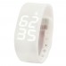 W2 Smartband Bracelet Time Display Smart Watch with Calorie 3D Pedometer Temperature Sleep Monitor Waterproof Wristband