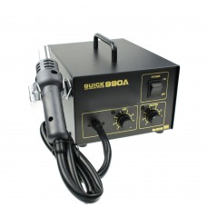 QUICK Crack 990A Antistatic Power 270W SMD Rework Station with Hot Air Gun Controllable Air Volume 220V