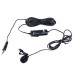 DSLR Camera Wireless Lavalier Click-on Microphone for Recording Canon Nikon Sony Camcorder