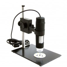 U613 GAOSUO 8 LED Digital Microscope 50X- 600X 2M Pixel HD CMOS Sensor Magnifier for Measurement Calibration