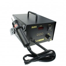 QUICK 990D Digital Hot Air Rework Station Antistatic Pulling Hot Air Gun Soldering Station 