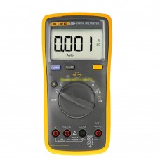 FLUKE F15B+ LCD Digital Multimeter DMM Auto Range Meter Volt Ohm Capacitance with TL75 Test Leads