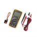 Fluke 17B+ LCD Digital Multimeter Auto Meter for Frequency AC DC Capacitance Diode Temperature