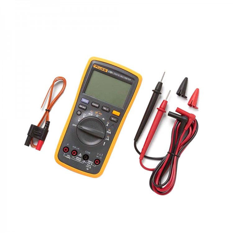 Fluke 17B+ LCD Digital Multimeter Auto Meter for Frequency AC DC