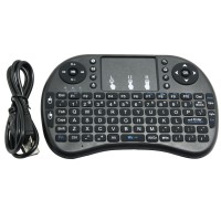 2.4G Wireless Mini Keyboard Touch Pad Mouse Backlit Combo for TV Box Tablet PC  