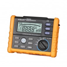 HYELEC MS5205 High Precision Earth Resistance Meter Digital&Analog Display 250V to100G ohm Digital Insulation Tester