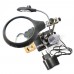 16129-C Welding Magnifying Glass 5 LED Auxiliary Clip Magnifier 3 In1 Hand Soldering Solder Iron Stand Holder Station