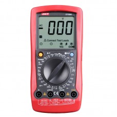 UNI-T UT58D LCD Digital Multimeter AC DC Ohm Voltmeter Ammeter Inductance Temperature Tester DMM