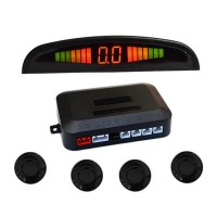 Reversing Radar Car LED Parking Sensor Kit Display 4 Probes for Vehicle Reverse Backup Radar Monitor System