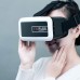 VR BOX 3.0 Plastic Google Cardboard VR 3D Virtual Reality Glasses Helmet for 4.0-6 inch Smartphone-White