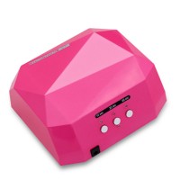 36W UV Lamp LED Ultraviolet Lamp UV Nail Dryer Nail Lamp Diamond Shaped CCFL Curing for UV Gel Nails Polish Nail Art Tool