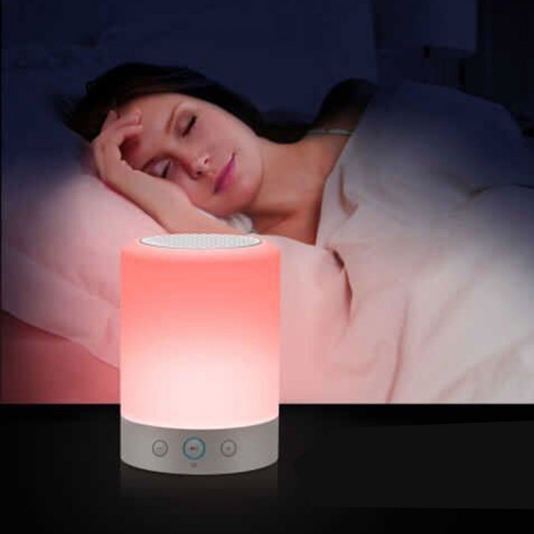 L7 Romantic Lighting Bluetooth Speaker Night Lamp Deep Stereo Bass
