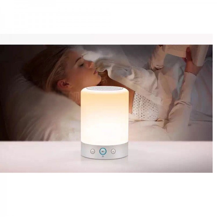 L7 Romantic Lighting Bluetooth Speaker Night Lamp Deep Stereo Bass