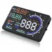 A8 5.5 Car HUD Head up Display with OBD 2 Interface Plug Headup RPM MPH KPH Fuel Consumption Multi-Colors