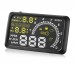 W02 5.5 inch Car HUD Head Up Display Projector Speeding Warning System OBDII Interface KM/h Car PC Driving Data