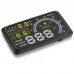 W02 5.5 inch Car HUD Head Up Display Projector Speeding Warning System OBDII Interface KM/h Car PC Driving Data