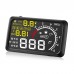 X3 Bluetooth Version 5.5 inch Car HUD Head Up Display Car Styling Speeding Warning System 12V OBD II OBD2 Interface KM/H