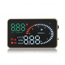 X6 Head Up Display KM/h MPH Over Speeding Warning OBD II Inteface HUD Car styling Alarm System