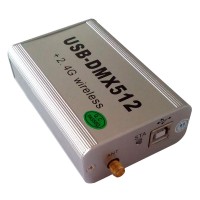 2.4G Wireless+Wired USB-DMX512 Console+3D Simulation DMX512 Control LED Light PAR Controller