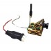 90 Degree Bracket HD Mini 600TVL FPV Camera Built-in 5.8G 200mW 8CH Transmitter TX with Voltage-Down Line