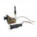 90 Degree Bracket HD Mini 600TVL FPV Camera Built-in 5.8G 200mW 8CH Transmitter TX with Voltage-Down Line