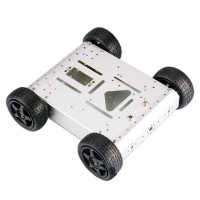  4WD Robot Smart Car Chassis Kits Metal Car Platform For Arduino ROBOTICS Raspberry Pi