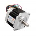 86BYGH450A Stepper Motor 4-Phase 14mm Shaft Diameter Optical Axis for CNC Engraving Machine